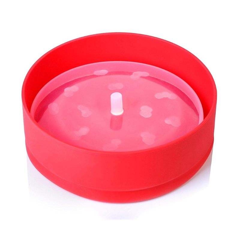 Microwave Silicone Popcorn Popper Bowl with Lid Handle Collapsible Foldable DIY Popcorn Maker Bucket Reusable Container
