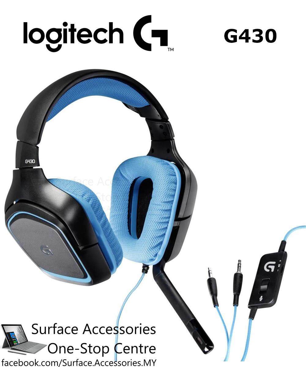 Logitech G430 Surround Sound 7.1 Gaming Headset with Mic 981-000536