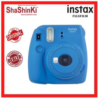 Fujifilm instax mini 9 Instant Film Camera (Cobalt Blue) (Fujifilm Malaysia)