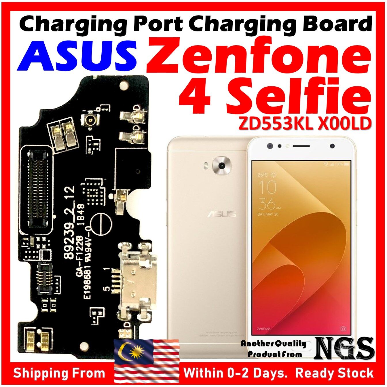 ORIGINAL Charging Port Charging Board For ASUS Zenfone Selfie