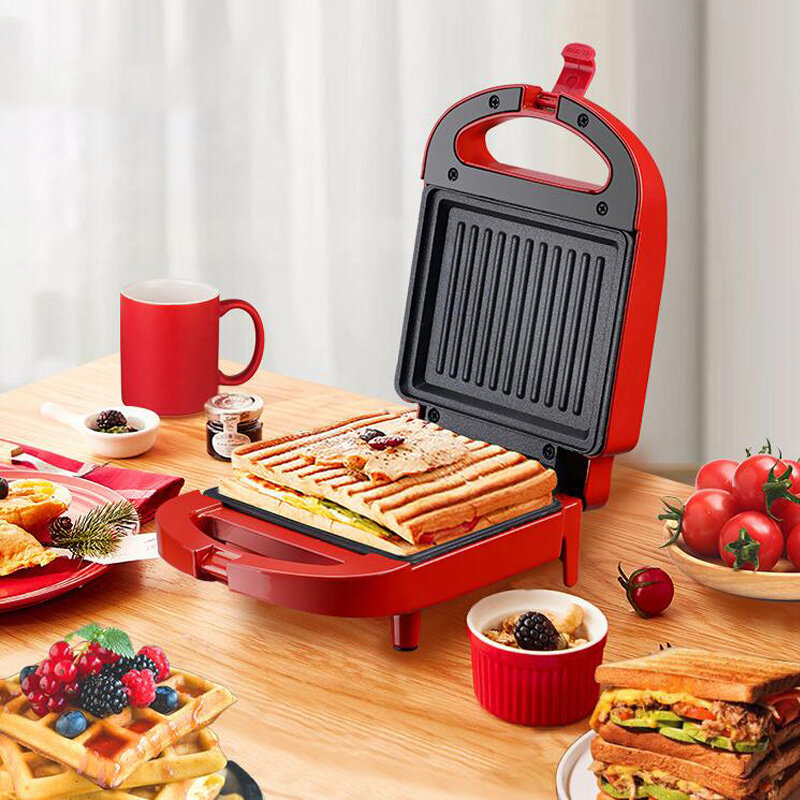 TAIDU Bread machine breakfast machine sandwich machine toast double-sided heating non-stick baking pan