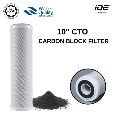 10‘’CTO Carbon Block Filter Halal Replacement Filter Cartridge Normal Quality