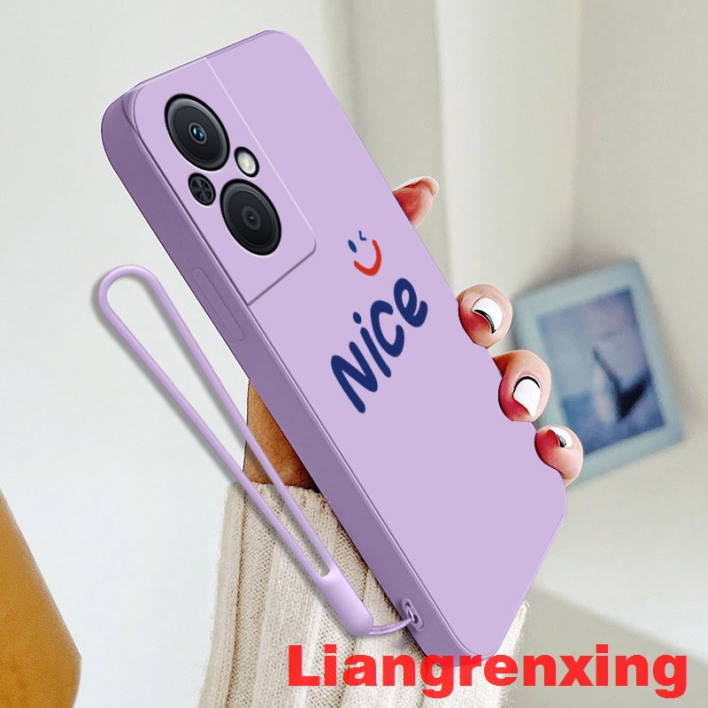 Casing OPPO Reno 8Z 5G phone case Softcase Liquid Silicone Protector Smooth shockproof Bumper Cover new design YTNC01