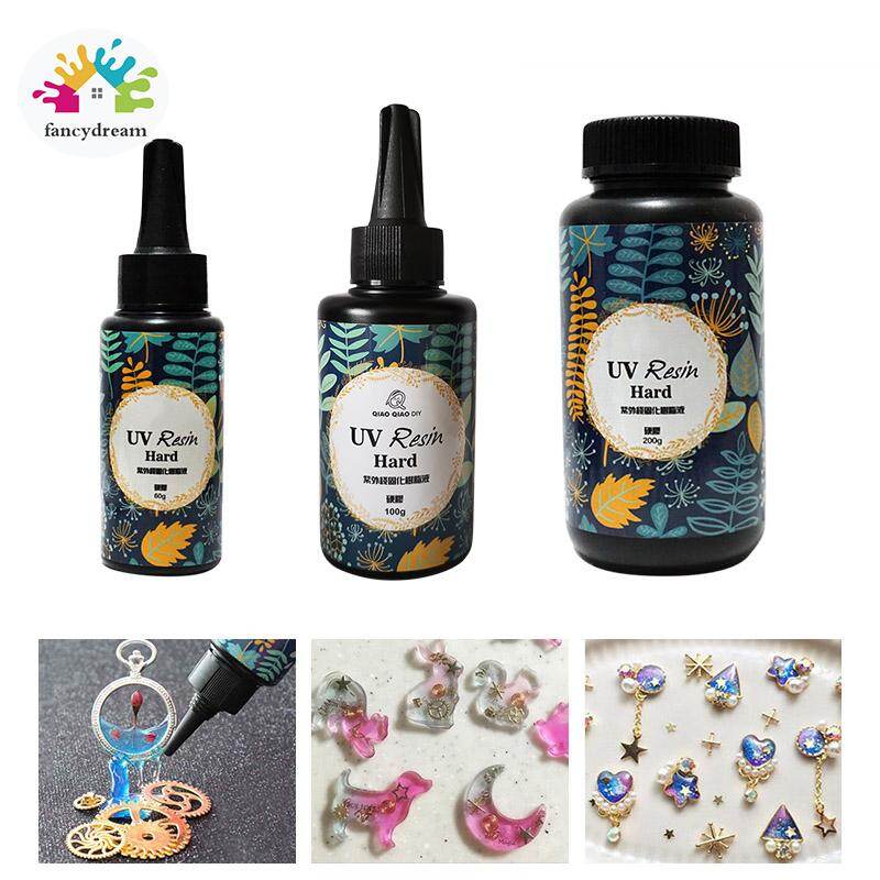 fancydream UV Ultraviolet Resin Gel Curing Quick-drying Non-toxic Transparent Sunlight Activated Hard