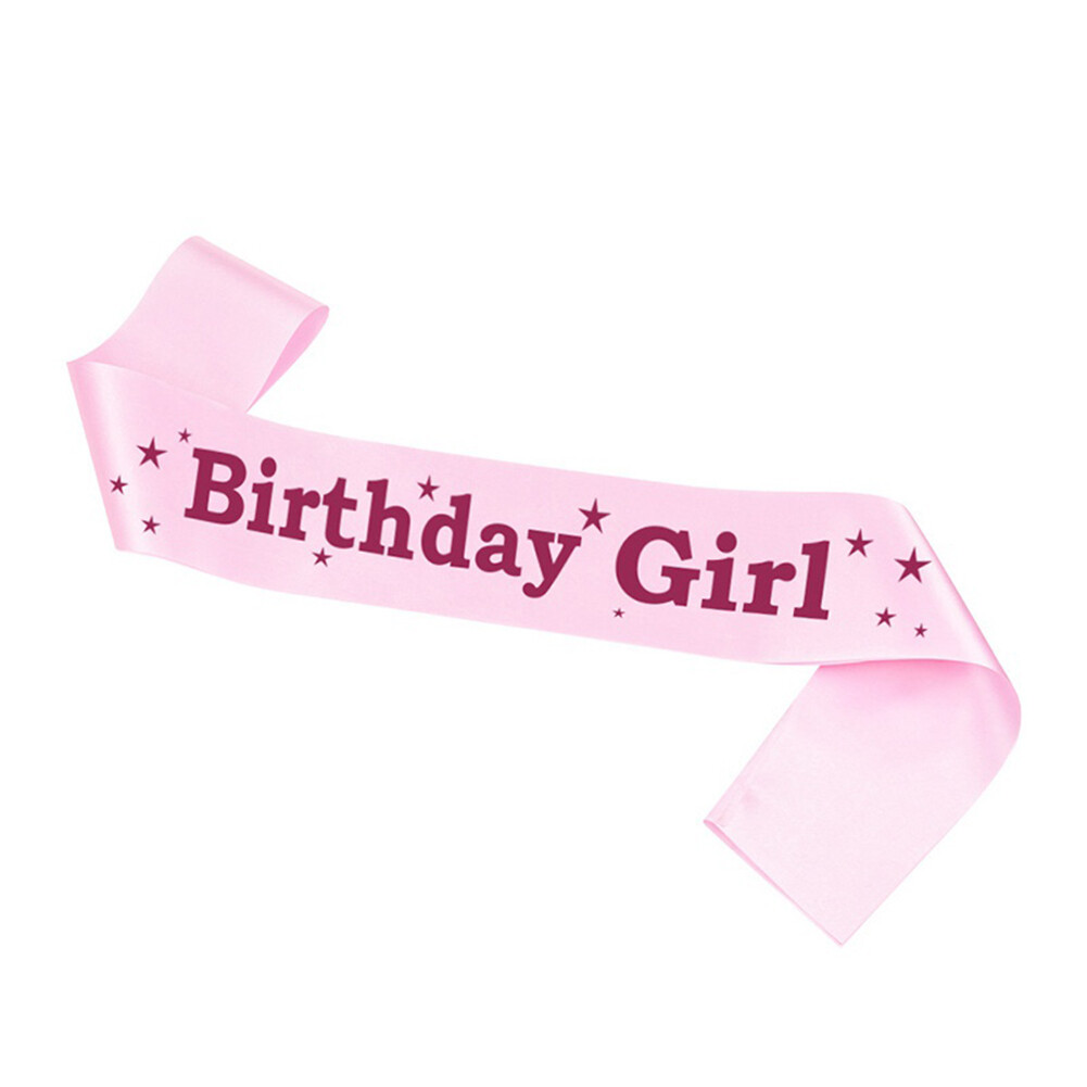 Cute Birthday Party Decorations Strap Happy Birthday Strap Party Costume Accessories
