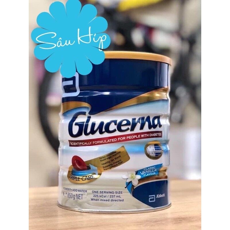 Sữa Glucerna Úc Dành Cho Người Tiểu Đường 850 Gram