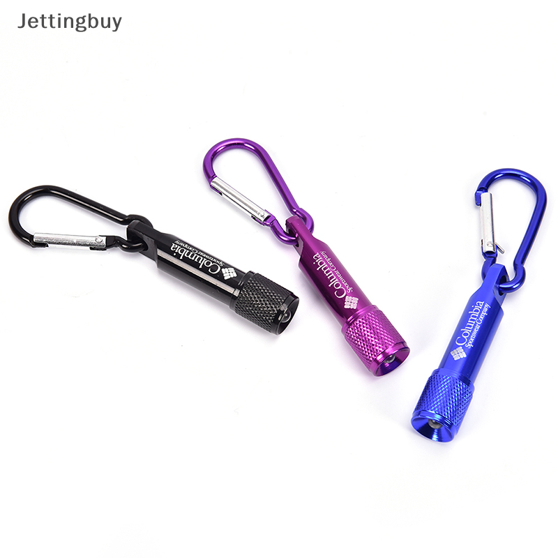【Jettingbuy】 đèn flash Bán đèn pin mini Keychain Túi LED Đèn Pin đèn pin