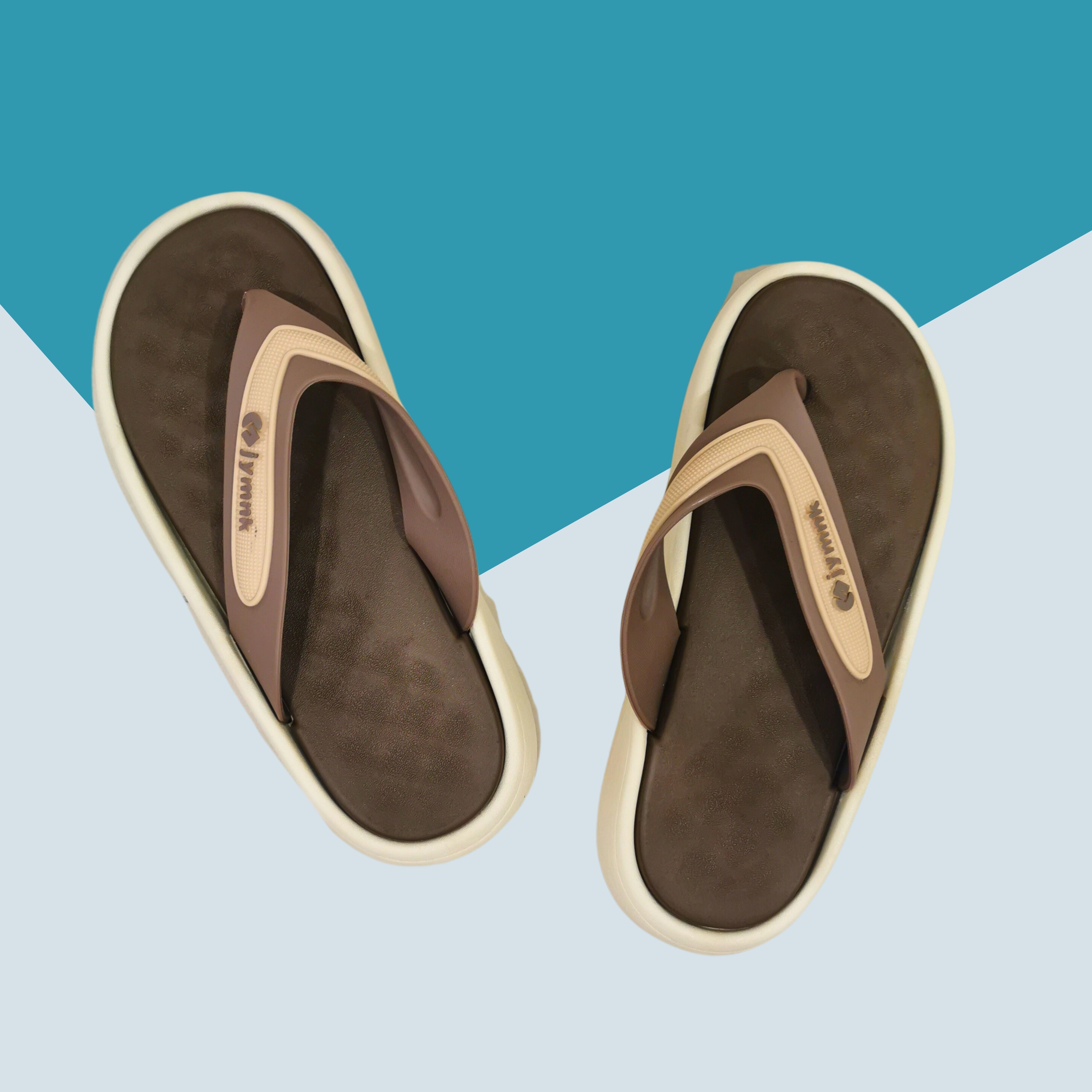 Jymnk Men Casual Slip-On House Slippers Anti-Slip Foam Comfort