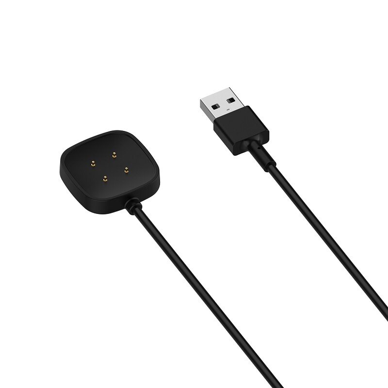 USB Data and Dock Charger for Fitbit Versa 3 /Fitbit Sense/Sense 2 /Fitbit Versa 4 Smartwatch