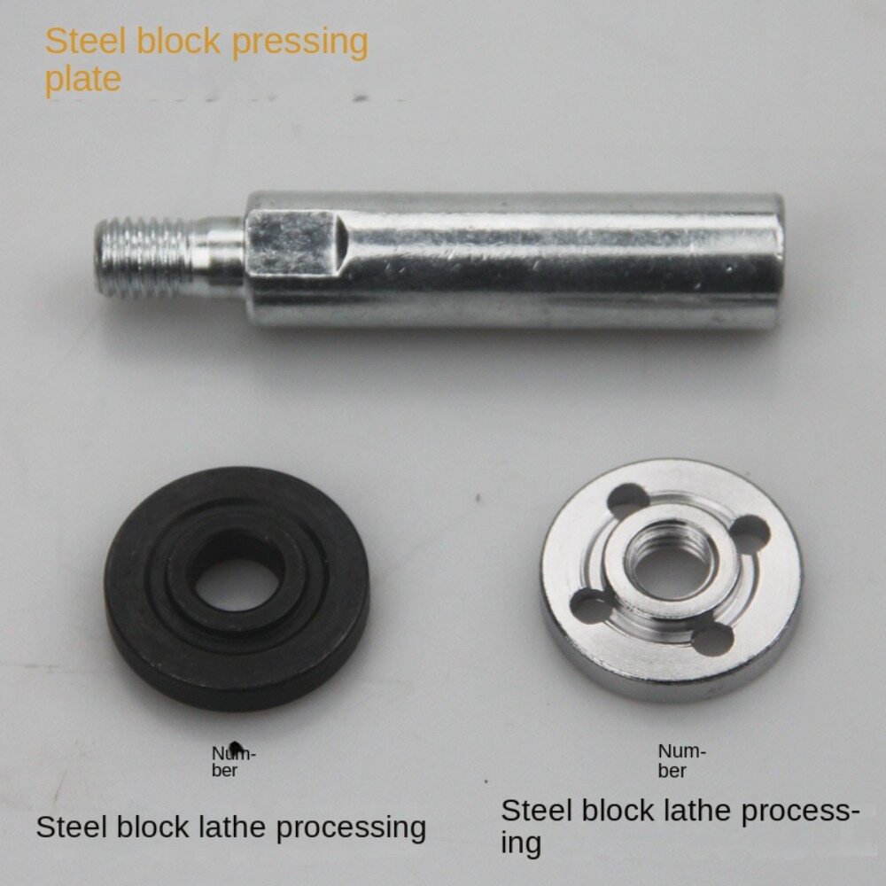 CUFF Durable With Nuts Workshop Tools Power Tool Acces Multi-Functional For Polishing Pad Grinding Adaptor Rotary Bit Extension Shaft Connection Adapter Tool Polisher Accessories