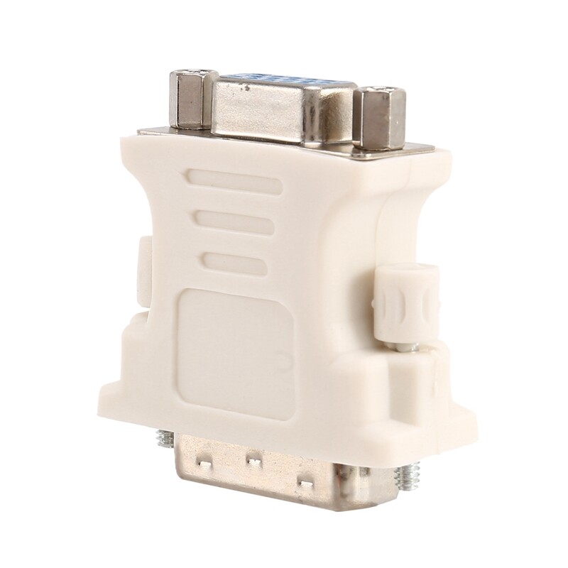 2X DVI male adapter (DVI - D 24 1) to female VGA (15-pin)