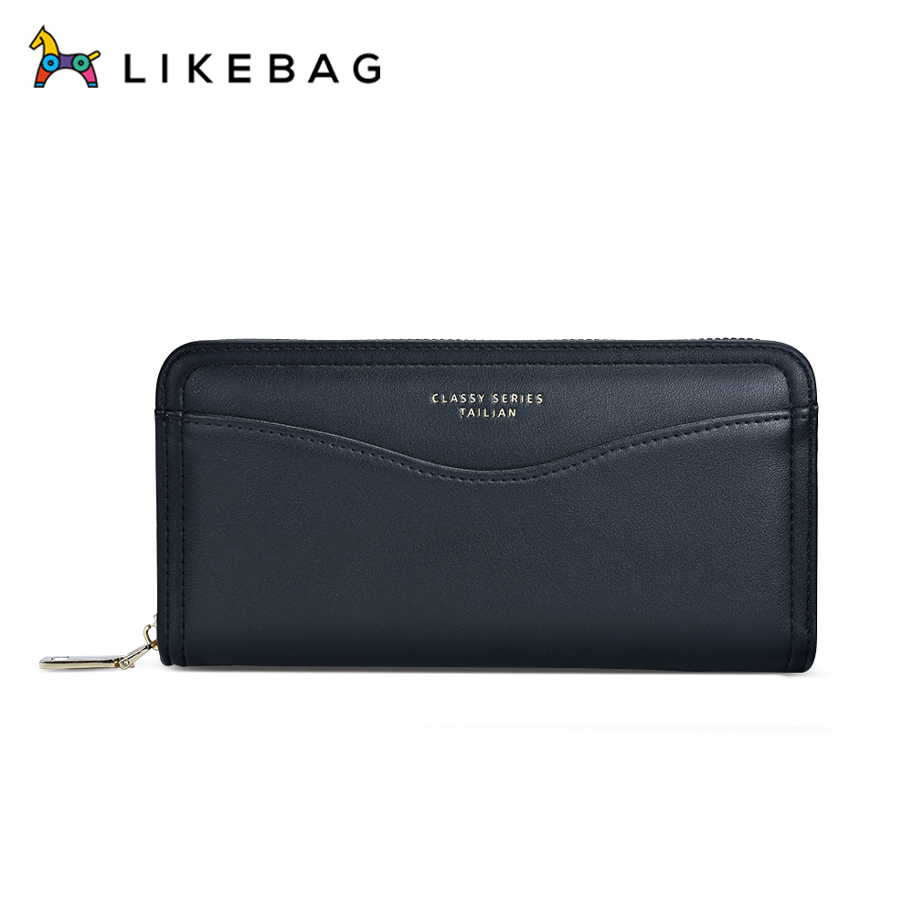 Ví Đựng Thẻ Dài Bằng Da PU Mềm Cho Nữ LIKEBAG