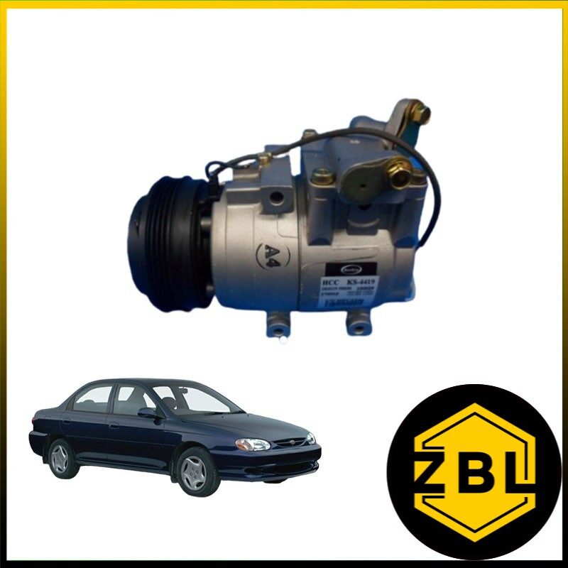 KIA SEPHIA '00 HCC 4PK (R) COMPRESSOR KS4419 AIRCOND AC A/C AIRCON
