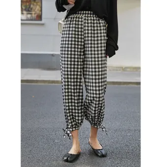 tall plaid pants