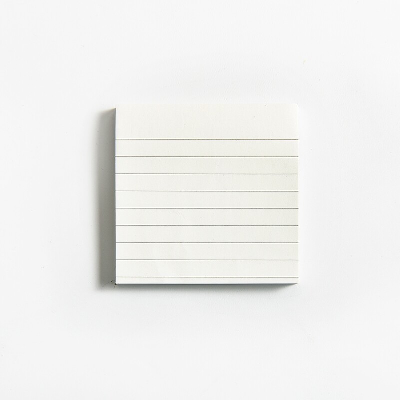 80 Sheets Korean INS Sticky Note Pad Student Memo Notepad Small Book Note Paper To-Do List Sticky Notes