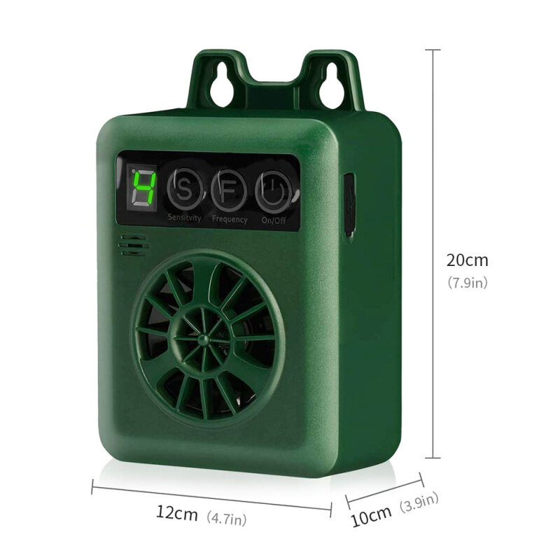 Pet Carer New Pet Bark Stop Chó Puppy Thiết Bị Chống Sủa Siêu Âm Hộp Điều Khiển Vỏ Cây Ngoài Trời Trang Chủ Không Thấm Nước Vật Tư Đào Tạo Cho Chó Thú Cưng