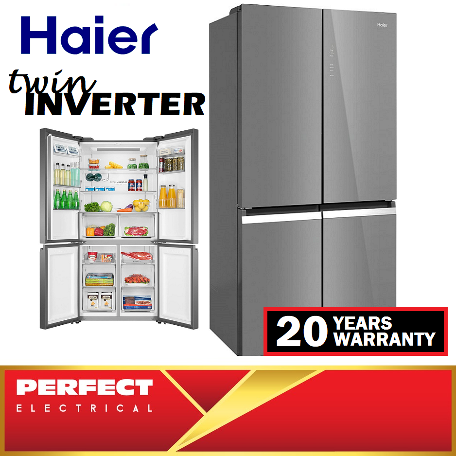 Haier 540L 4 Door Series Refrigerator Twin Inverter Fridge Freezer Peti