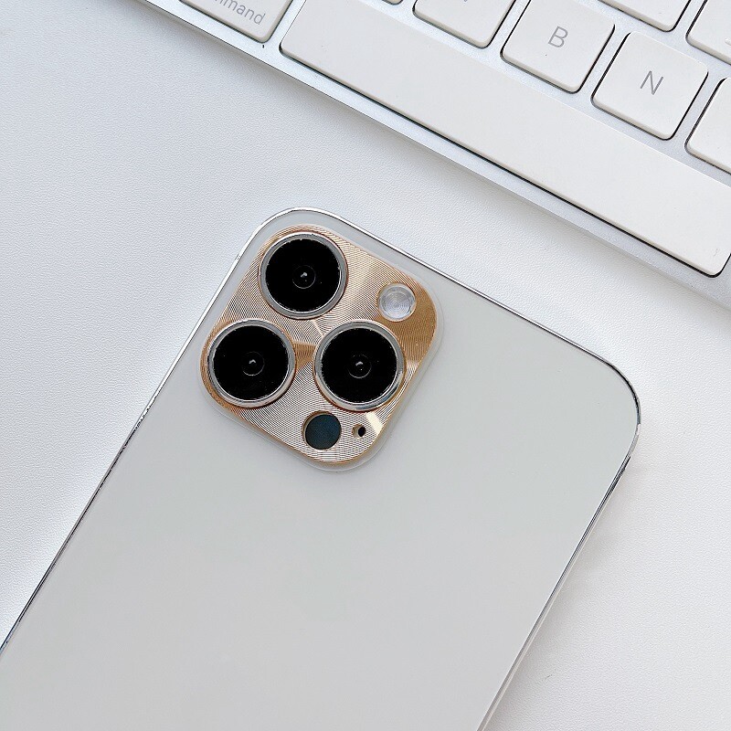 Camera Protective Ring Case For iPhone 14 plus 13 Mini 12 Pro Max Back Lens Metal Screen Protector For iPhone 11 Pro Max Lens Film Cover