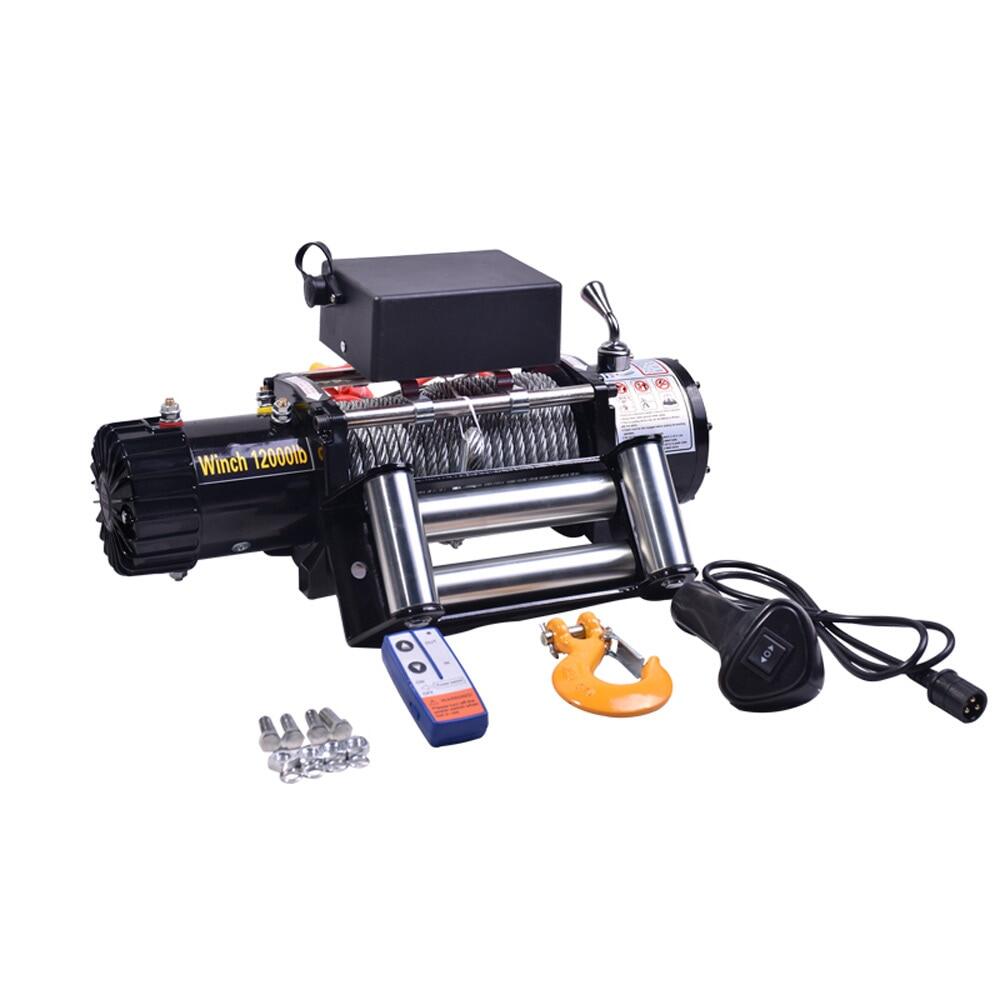 Electric Winch 3000lb 12V/24V OffRoad Heavy Duty Car Trailer ATV