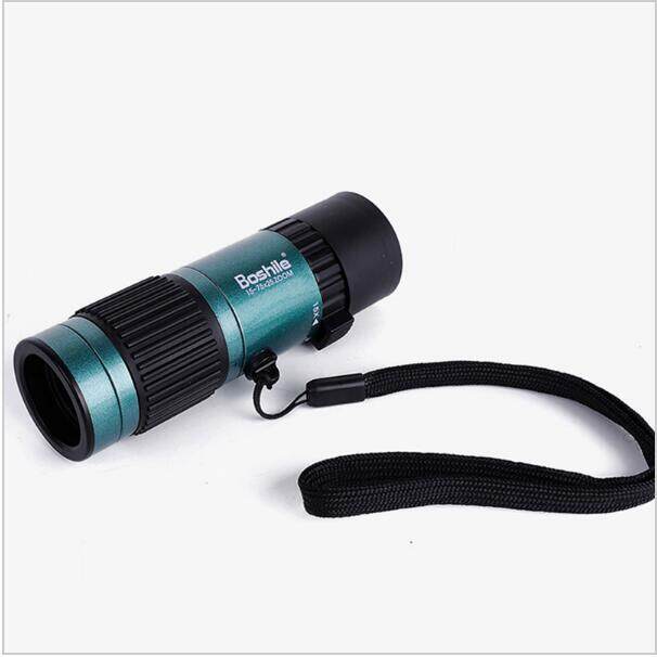 Berkualitas Tinggi dan Kuat Teropong 15-75x25 HD Fleksibel Fokus Tinggi Power Mini Zoom Monokuler Teleskop untuk Panduan Perjalanan