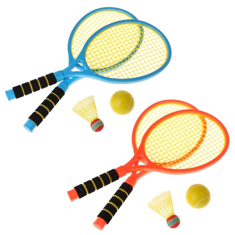 ใหม่สอง-In-One Racket ออกกำลังเด็กแบดมินตันเทนนิส Racquet การพักผ่อนกลางแจ้ง