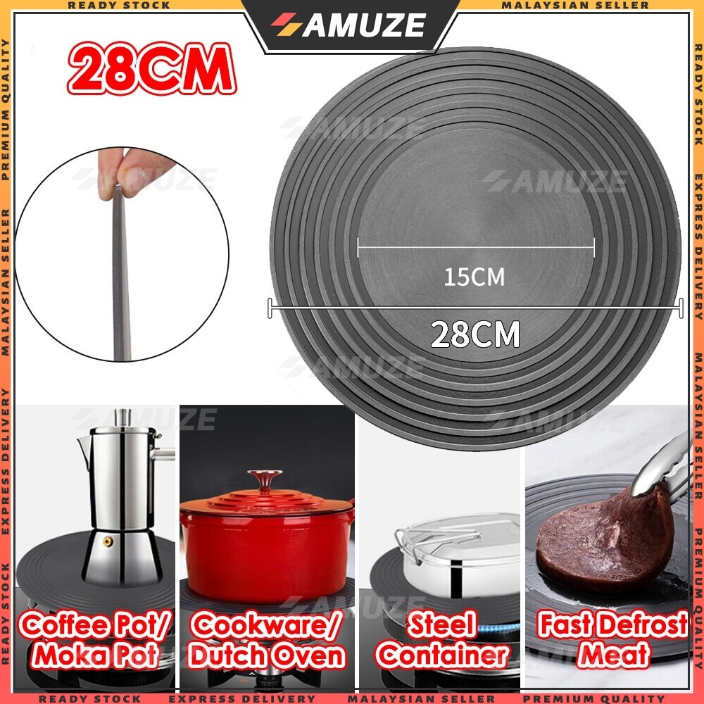 AMUZE Heat Diffuser Gas Stove Thawing Board Prevent Scratching Kitchen