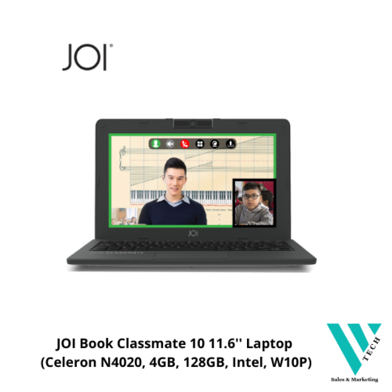 JOI Book Classmate 10 11.6 Laptop ( Celeron N4020, 4GB, 128GB, Intel, W10P) Malaysia