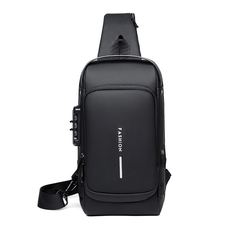FRN New 2021 High Quality Men Fashion Crossbody Bag Multifunction Travel Chest Bag Outdoor Motorcycle Sport Bag