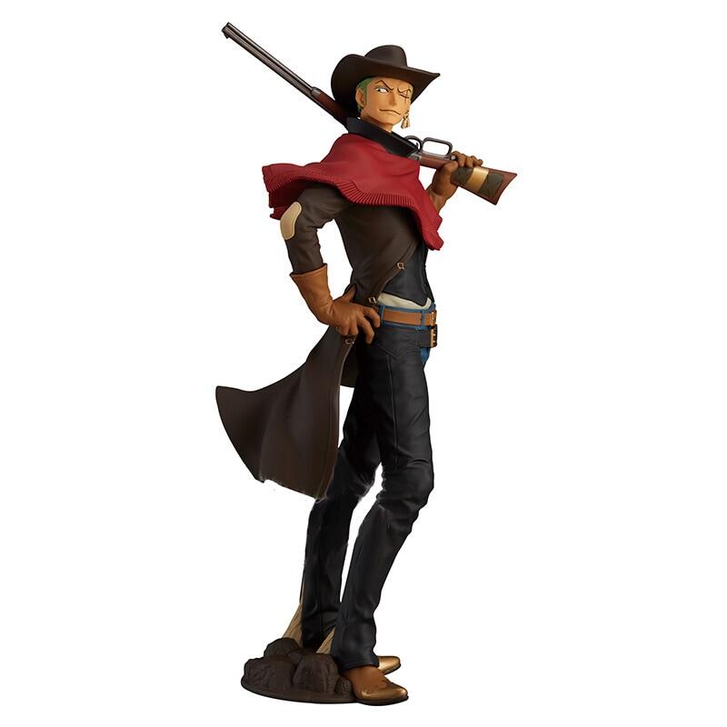 18-22Cm Anime Figure One Piece Monkey.D.Luffy Cowboy Zoro Luffy Nami PVC Action Figure Collection Model Doll Kid Toy Gift Statue