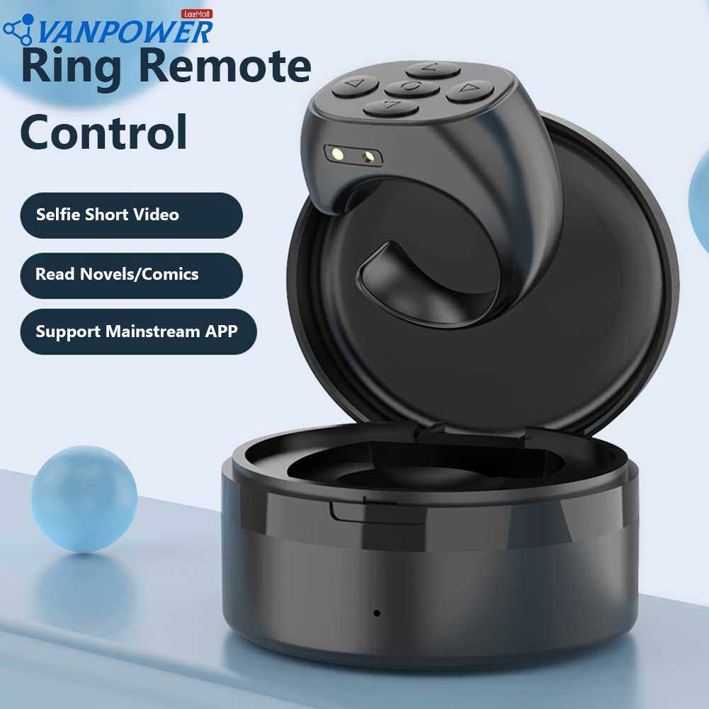 Smart Ring Remote Control Automatic Page Turner Ring Controller for