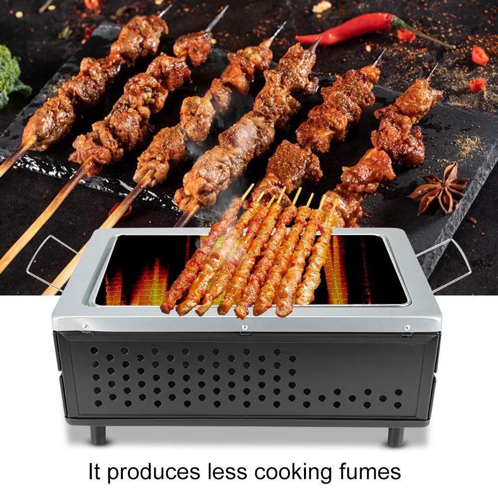 Gốm Nhật Bản Hoa Hibachi BBQ Bàn Nướng Yakitori Thịt Nướng Than 40 CM