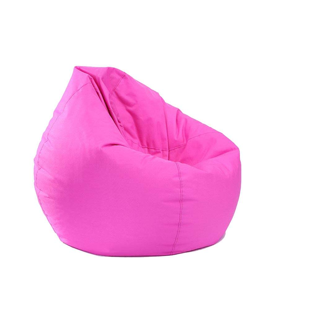 Geoerion2- Large Small Lazy BeanBag Sofas Cover Chairs without Filler Linen Cloth Lounger Seat Bean Bag Pouf Puff Couch Tatami Living Room