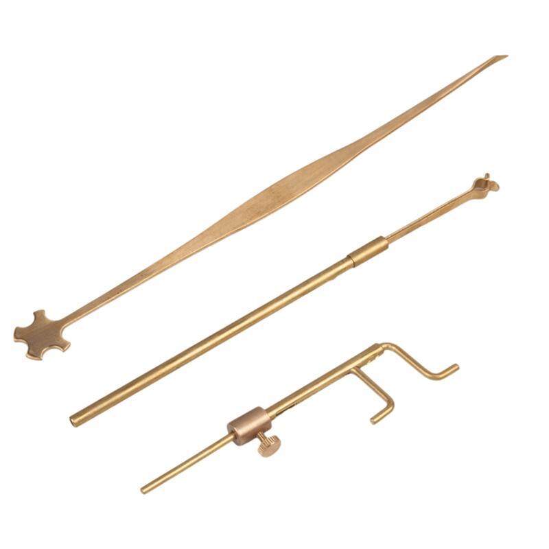 Violin Luthier Tools Sound Post Gauge Measurer Retriever Clip Set Violin Parts & Accessories