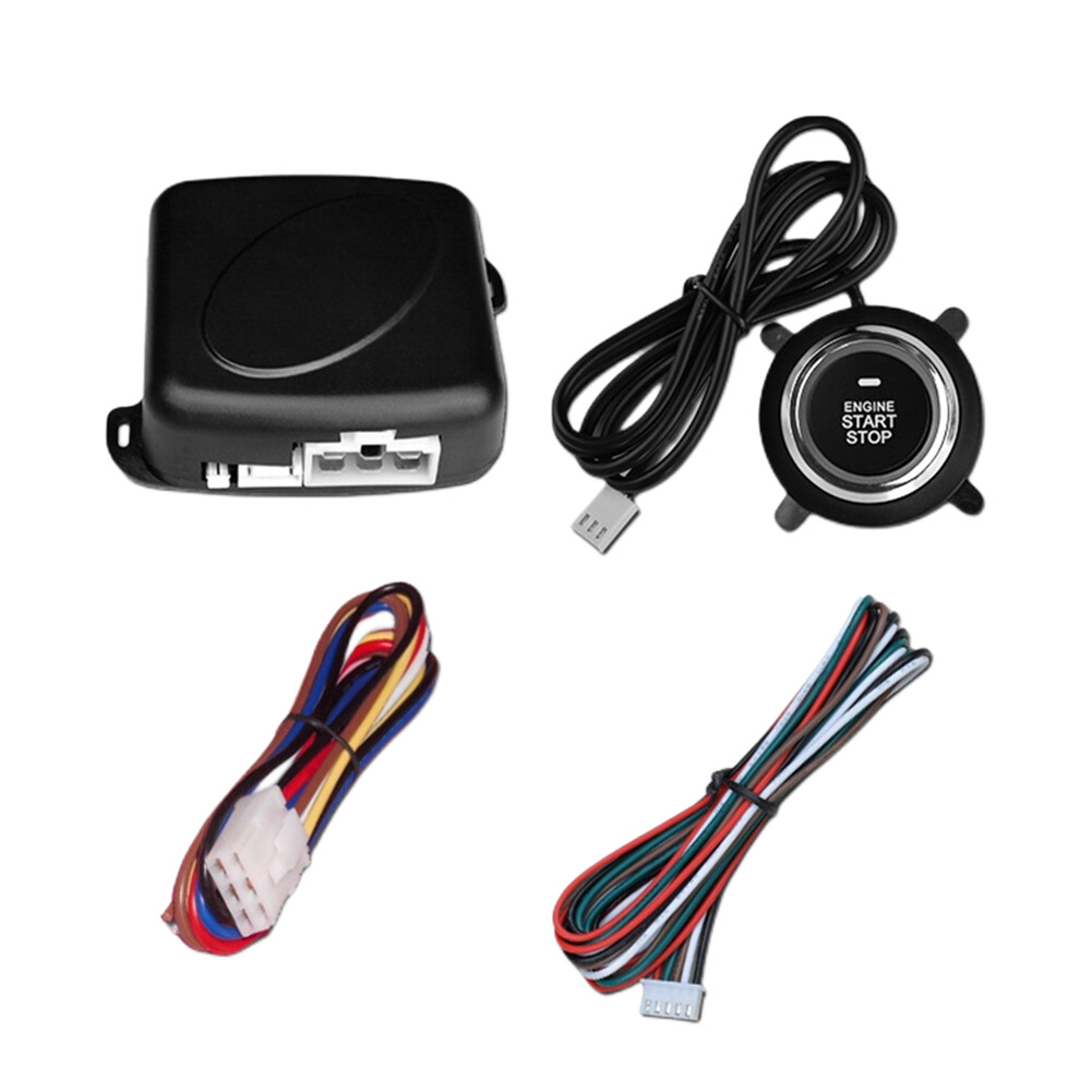 12V xe một nút bấm bắt đầu hệ thống tự động đánh lửa hệ thống nhấn nút khởi động điều khiển từ xa hệ thống khóa không cần chìa khóa phụ kiện xe hơi