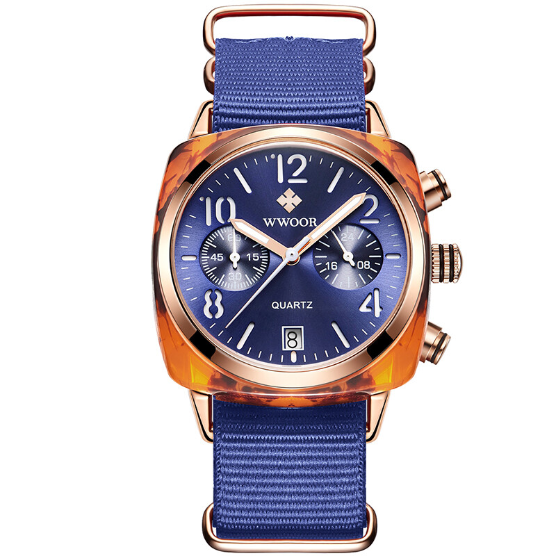 WWOOR Women Watch Waterproof Newest Original Fashion Casual Watches For Women With Free Box - 8860