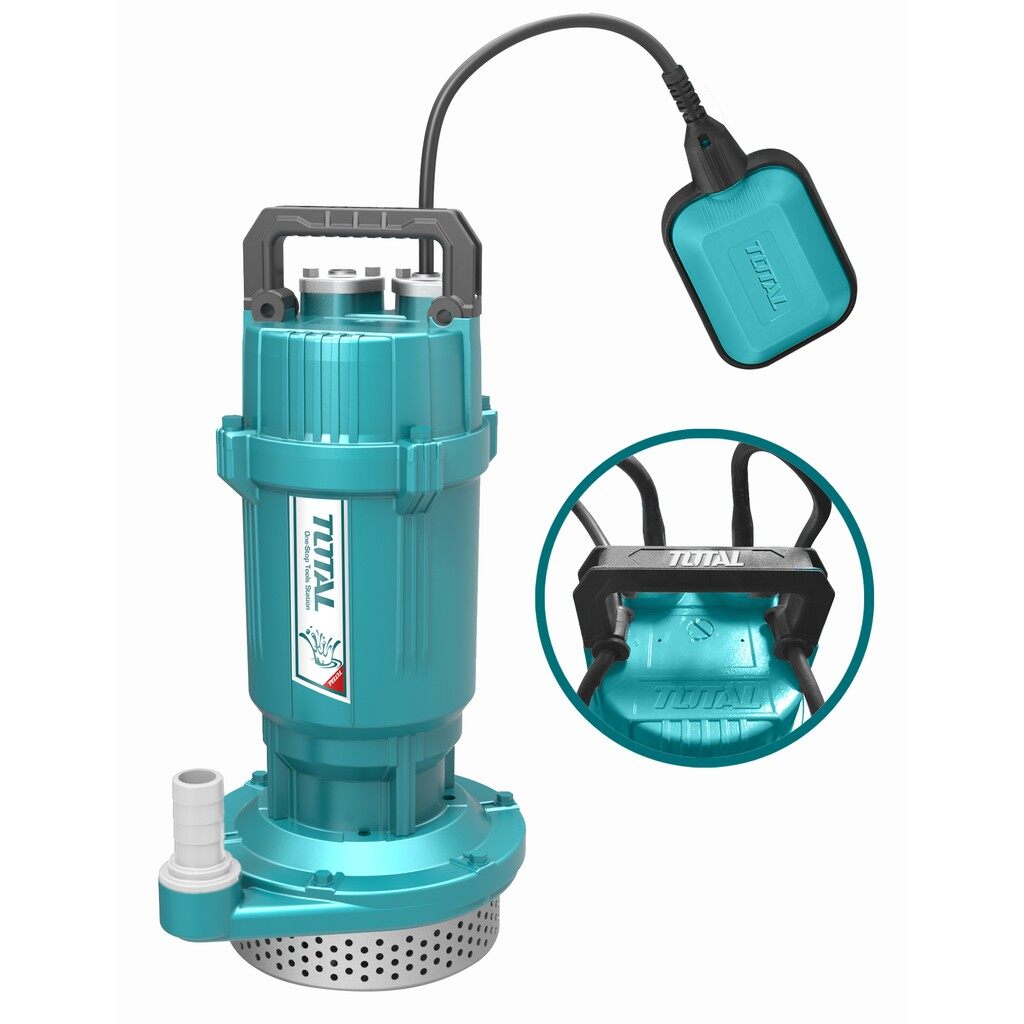 Máy bơm chìm nước sạch total twp63706 |bơm chìm có phao 370w total