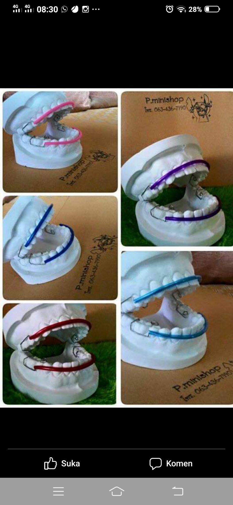 click braces design thailook Lazada