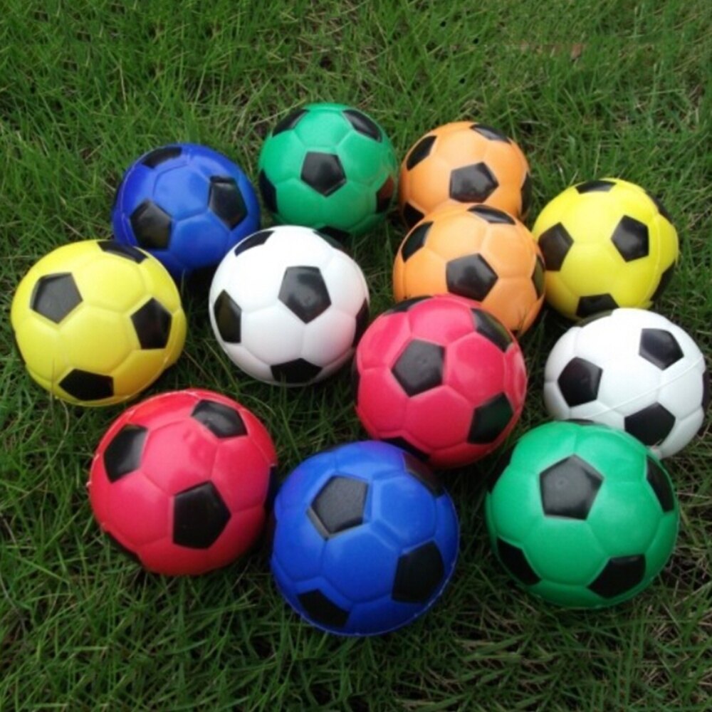 Banbi Football Ball Exercise Stress Relief Squeeze Elastic Soft Foam Ball