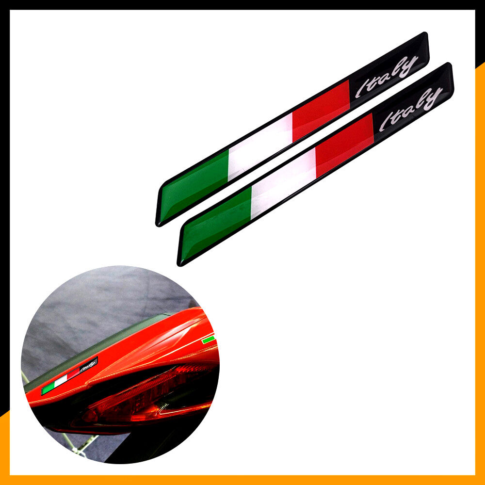 Motorcycle Decal Super Sport 3D Resin Italian Racing Sticker For Piaggio Vespa GTS GTV LX LXV