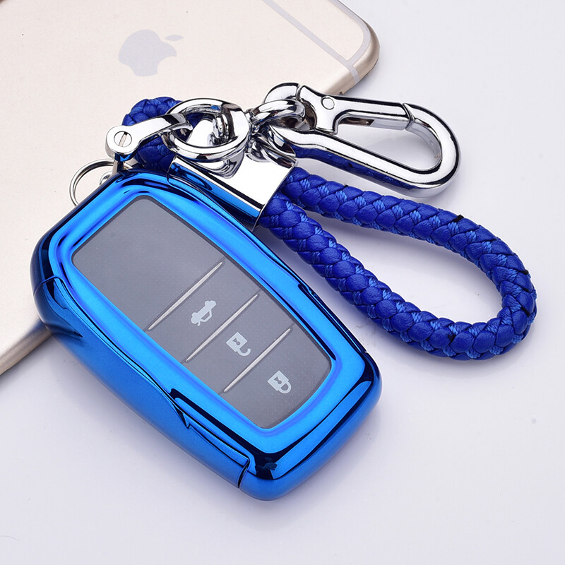 For Toyota Key Set Of Highlander Corolla Car Keychain Shell Crown Prado Camry Men's And Women's Ralink