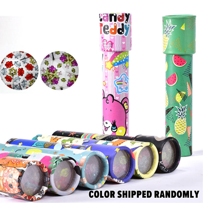 IP Basic & Life Skills Toys Large Rotating Kaleidoscope Magical Magic Variety Interior Kaleidoscope Children's Kindergarten Toys