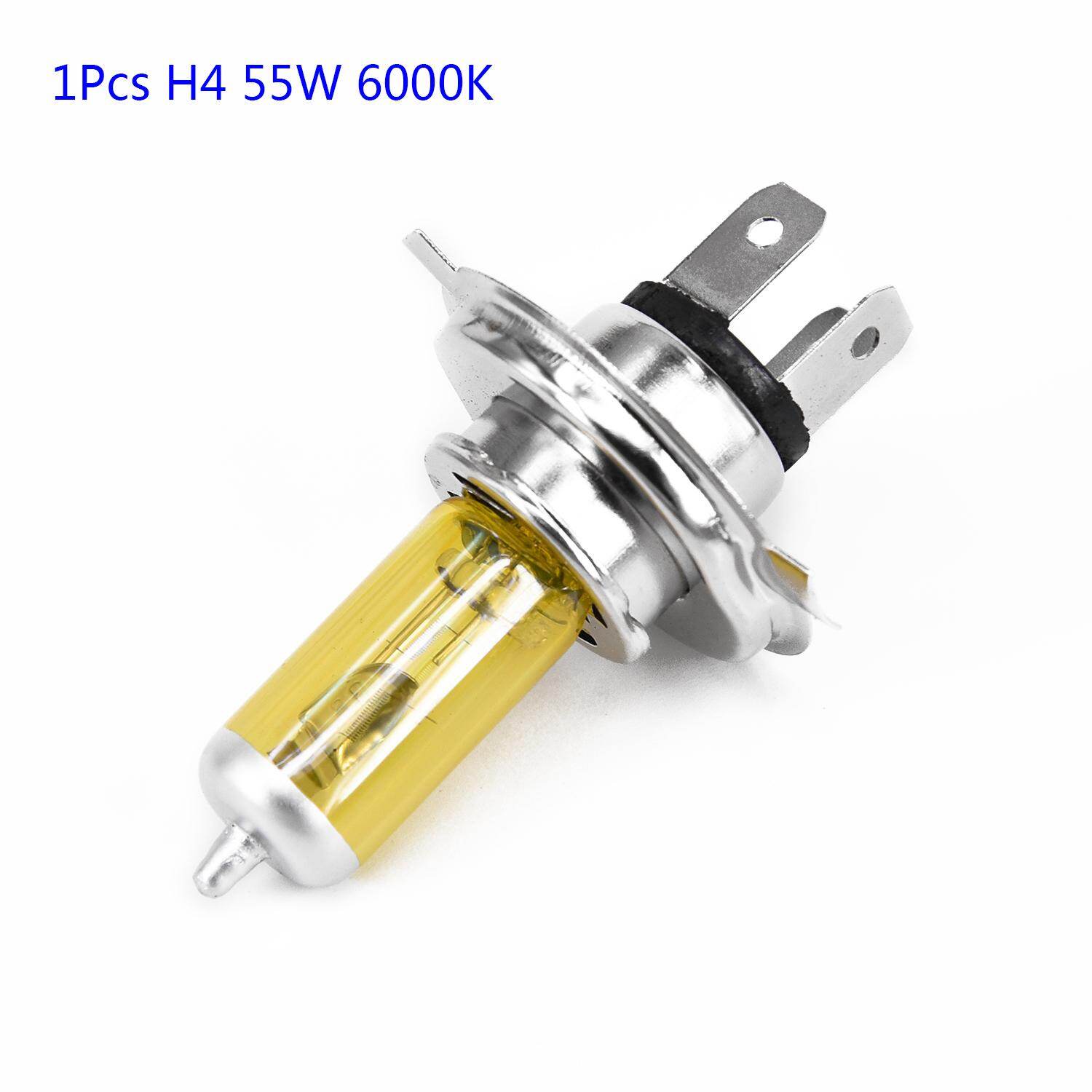 Replacement Lamp H4 Xenon Headlight Bright 6000K Halogen Headlamp Bulb Vibration Resistant