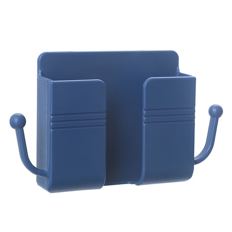Giá Đỡ Điện Thoại Tự Dính Hộp Đựng Sắp Xếp Gắn Tường Giá Đỡ Phích Cắm Điện Thoại Di Động Gắn Điều Khiển Từ Xa Giá Đỡ Sạc Đa Năng