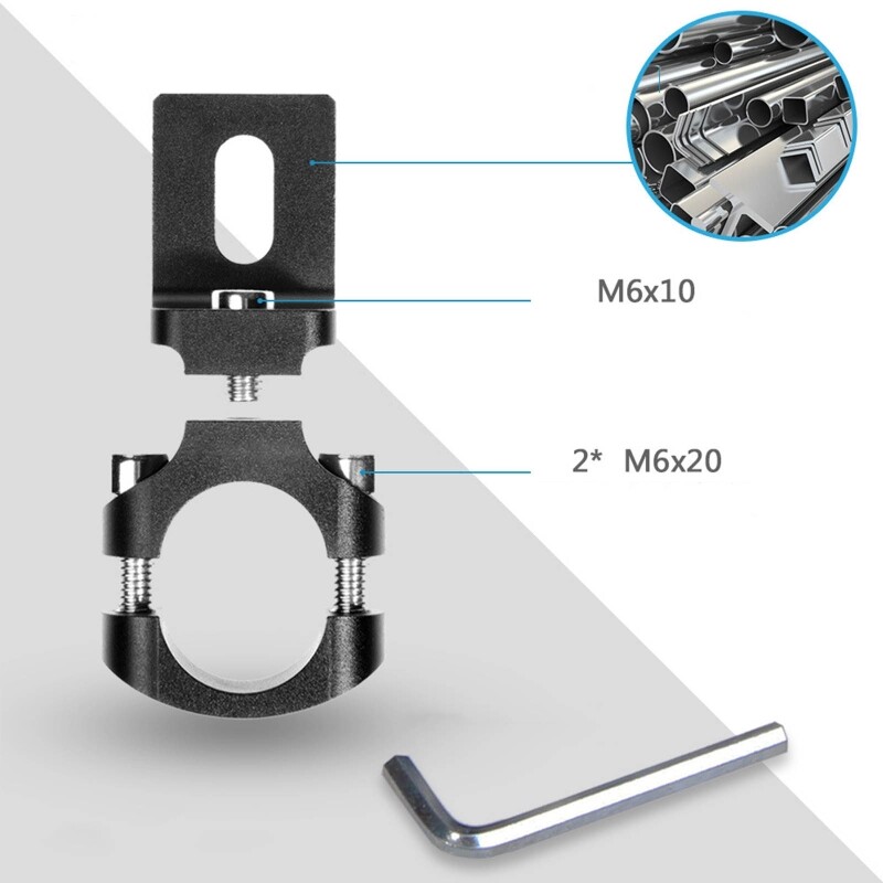 Giá Gắn Đèn Pha Xe Máy Giá Đỡ Mở Rộng Phuộc Đèn Sương Mù Điều Chỉnh Được Kẹp Ống Cố Định Đèn Fod