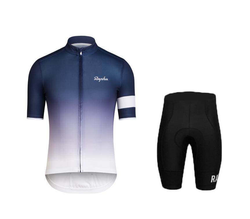 New Summer Rapha Super Lightweight Cycling Jersey And Shorts