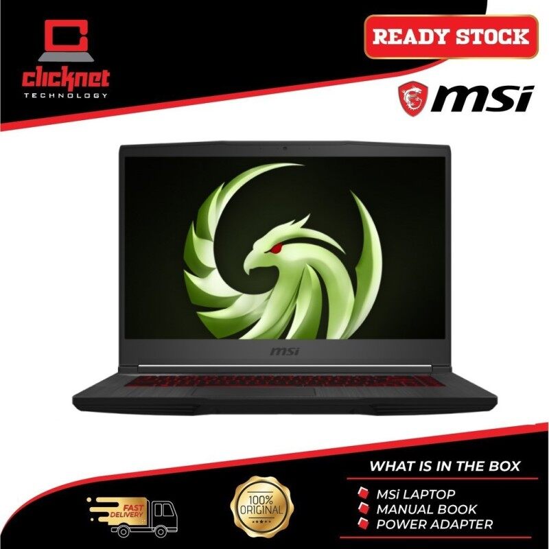 MSI Bravo 15 A4DCR-069 15.6 FHD Laptop ( Ryzen 5 4600H, 8GB, 512GB SSD, RX 5300M 3GB, W10 ) Malaysia