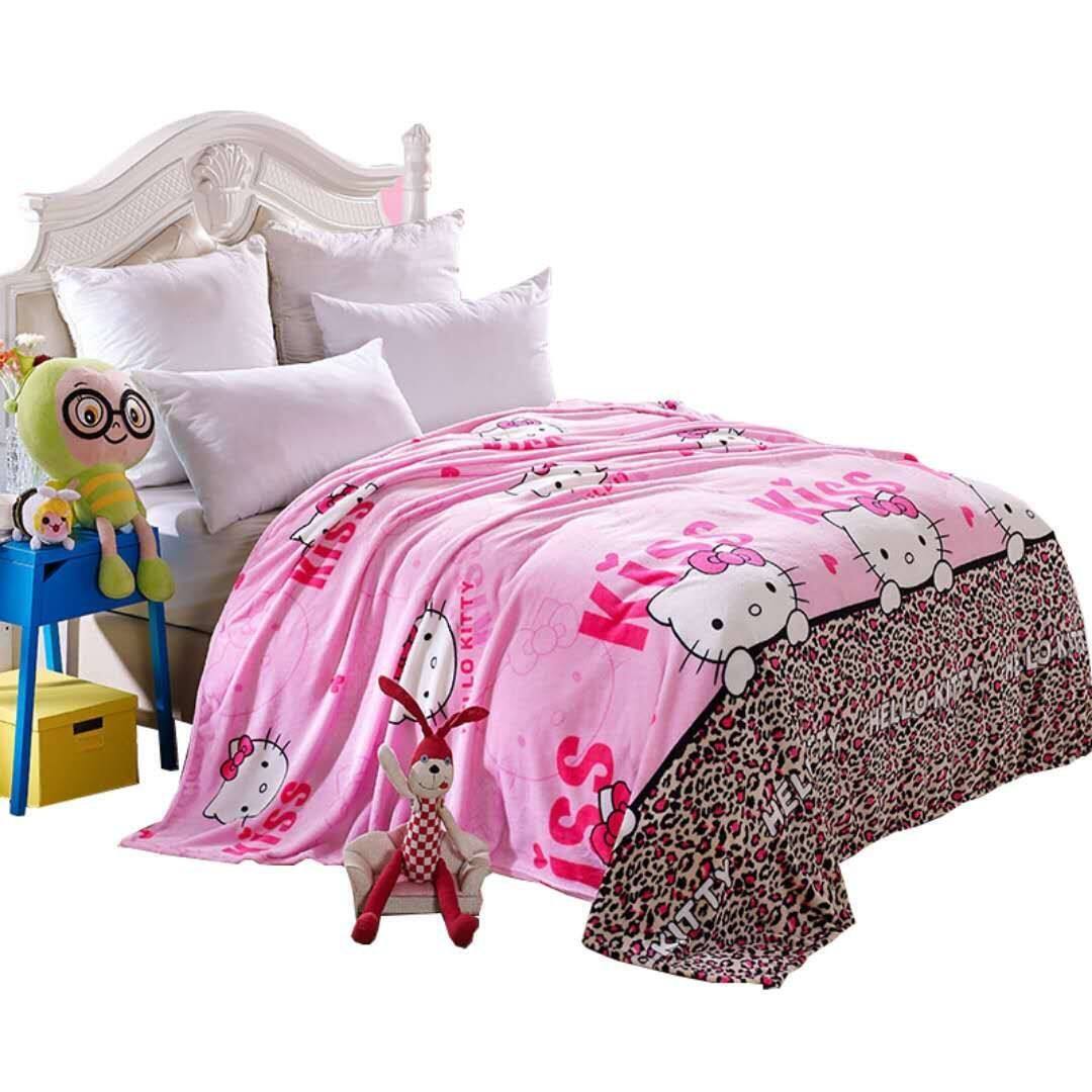Chăn Vải Flanen Chăn Nhung Lông Mềm Ấm Điều Hòa Không Khí Chăn Cỡ Queen King