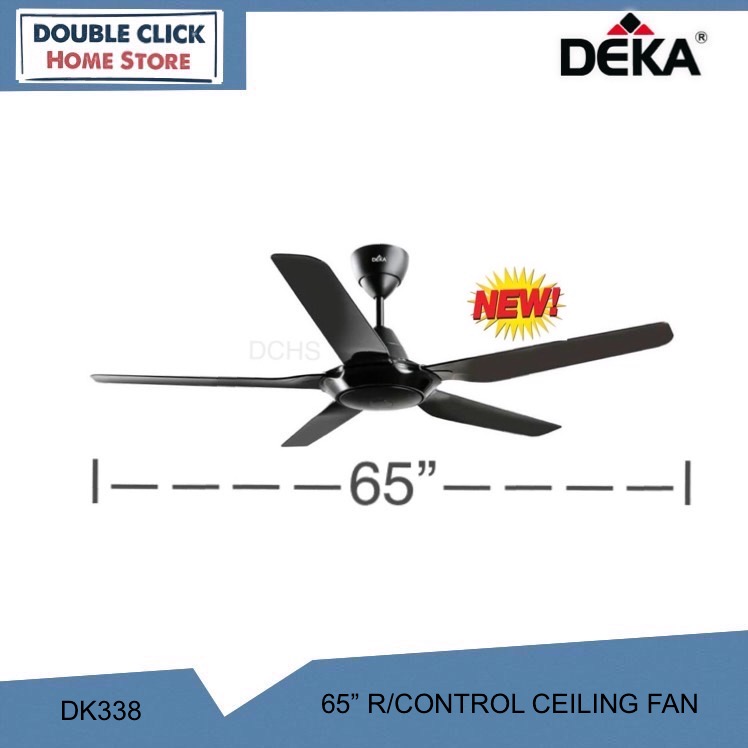 Deka DK338 65 inch Ceiling Fan 5 Blade 
