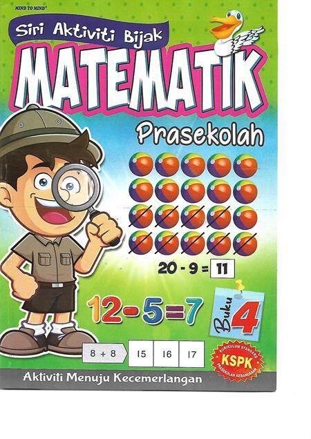 Siri Aktiviti Bijak Matematik Buku 4 Lazada