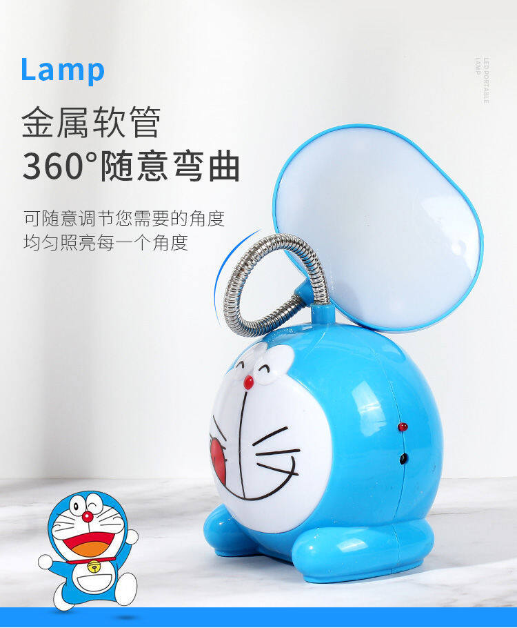 Led Sáng Tạo Đèn Bàn Bảo Vệ Mắt Có Thể Sạc Qua USB Bàn Học Ký Túc Xá Sinh Viên Trẻ Em Đọc Sách Cạnh Giường Đèn Ban Đêm